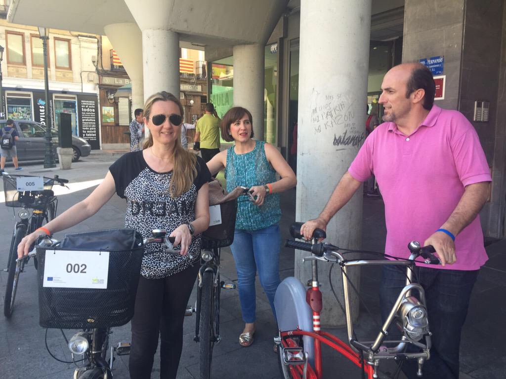 Ciudadanos en bicicleta