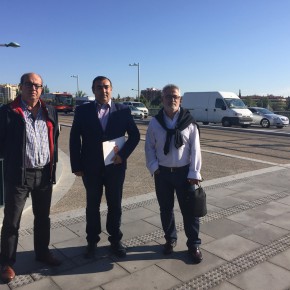 Ciudadanos (C's) Zaragoza pide que los taxis ocupados puedan realizar giros en el eje del tranvía