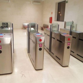 Ciudadanos Utebo denuncia las constantes averías que se producen en los tornos de la estación de Cercanías Ciudadanos Utebo denuncia las constantes averías que se producen en los tornos de la estación de Cercanías