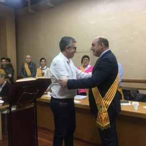 Francisco Lahoz toma posesión como concejal de Ciudadanos en Alcañiz Francisco Lahoz toma posesión como concejal de Ciudadanos en Alcañiz