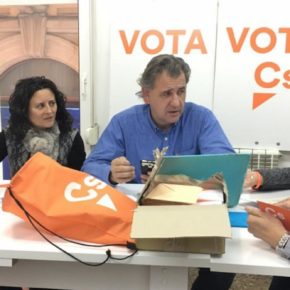 Joaquín Moreno: “El crecimiento de Ciudadanos durante la campaña está siendo imparable y el domingo vamos a dar la campanada” Joaquín Moreno: “El crecimiento de Ciudadanos durante la campaña está siendo imparable y el domingo vamos a dar la campanada”
