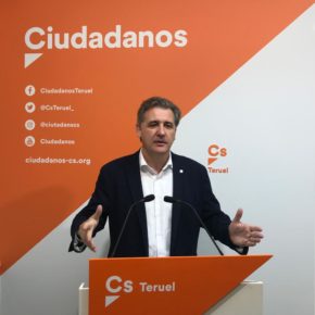 Joaquín Moreno: “Ciudadanos ha sido el partido que más ha defendido a Teruel en esta legislatura”