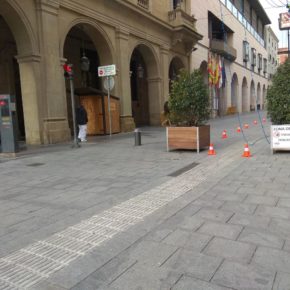Ciudadanos Huesca plantea una revisión del sistema de control de acceso a la zona peatonal