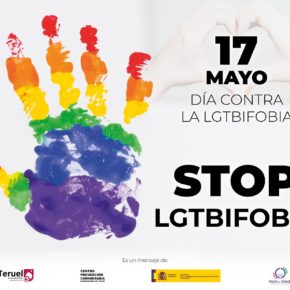 El Ayuntamiento de Teruel lanza una campaña con motivo del Día contra la LGTBIfobia El Ayuntamiento de Teruel lanza una campaña con motivo del Día contra la LGTBIfobia