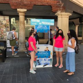 El Ayuntamiento de Teruel lanza la campaña ‘Ponte la mascarilla: salva vidas’ El Ayuntamiento de Teruel lanza la campaña ‘Ponte la mascarilla: salva vidas’