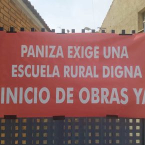 Los vecinos de Paniza se concentrarán mañana para reclamar a Educación las obras comprometidas en el colegio de la localidad Los vecinos de Paniza se concentrarán mañana para reclamar a Educación las obras comprometidas en el colegio de la localidad